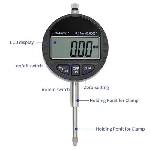 0.01mm Electronic Micrometer 0.00005 Electronic Digital Dial Indicator