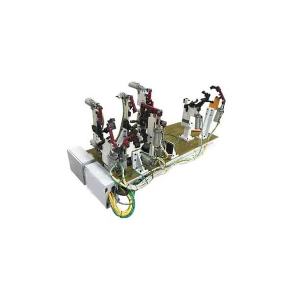 Dispositif de soudage automatique pour la fabrication de lignes de production